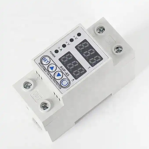 Entrega rápida 220VAC 1-63A Monofásico Protector de voltaje ajustable Disyuntor de protección contra sobrecarga de voltaje - Product Image 3