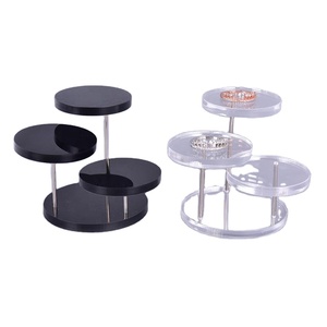 Vòng cổ Sản phẩm phục vụ thực phẩm mỹ phẩm đồng hồ kính mát nước hoa tông acrylic xoay trang sức hiển thị đứng - Product Image 5