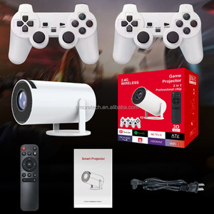 Android akıllı ev projektör çekim oyunları Proyectores HY300 Pro Max elde kullanılır oyun konsolu sopa 4K Mini Video akıllı projektör - Product Image 1