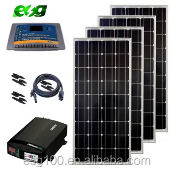 ESG أحادية 300 w الأسود لوحة طاقة شمسية s الكفاءة 72 خلايا إطار 250 300 واط لوحة شمسية أحادية لوحة طاقة شمسية