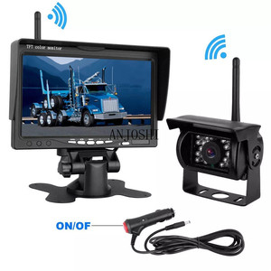 Cámara de respaldo inalámbrica para camioneta y furgoneta, sistema de Monitor HD de 7 pulgadas, cámara de visión trasera - Product Image 1