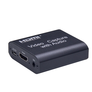 Tarjeta de captura de vídeo HDMI portátil Salida de audio en bucle Juegos en línea Enseñanza Imágenes médicas Transmisión en vivo Interfaz de entrada USB