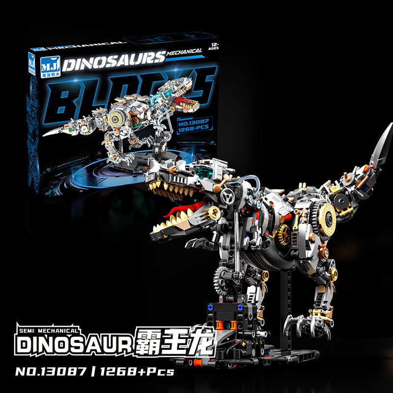 13087 - Tyrannosaure Rex Mécanique - Lumières - 1268 pièces