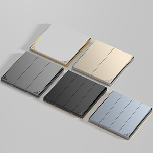 ซ็อกเก็ตกลมสลับ15A ประสิทธิภาพที่สง่างามพร้อมเต้ารับ2ขาพร้อมไฟ LED - Product Image 6