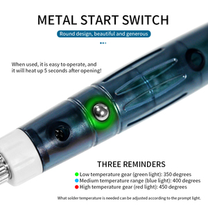 スーパーミニニードル鉛フリーはんだチップ5V電圧8W電源USB電気はんだごてペン溶接および修理用 - Product Image 3