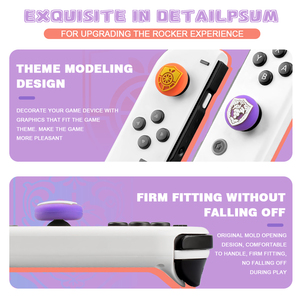 Sports <strong>Thumb</strong> Grip for Nintendo Switch/Switch OLED/Switch Lite Console, Soft Silicone Analog Stick Button Cover - Product Image 6