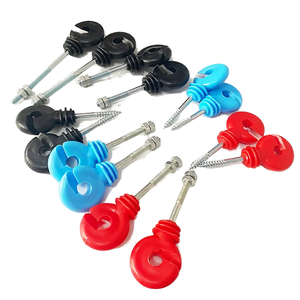 Mạnh mẽ cuối căng thẳng cách điện thiết bị đầu cuối cách điện cho vĩnh viễn điện hàng rào thép carbon mạ kẽm - Product Image 2