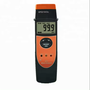 แบบพกพา CL2 เครื่องตรวจจับคลอรีน 0 ~ 100PPM CL2 เครื่องวิเคราะห์ก๊าซ 0.1PPM LCD คลอรีนเครื่องทดสอบเมตรเสียงปลุก Backlight - Product Image 1