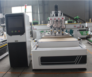 1325 1530 2030 2130 CARGA AUTOMÁTICA descarga 3-4 ejes ATC CNC enrutador máquina nuevos muebles anidamiento equipo de carpintería hoteles - Product Image 3