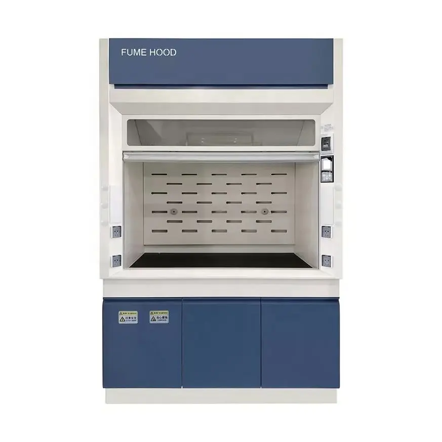 Extractor de Gas de acero para muebles de laboratorio, campana de seguridad de bioseguridad de alta calidad para química