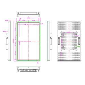 Schermo di visualizzazione incorporato LCD ad alta luminosità da 32 pollici con visualizzazione della finestra pubblicitaria del programma di rilascio internet Android - Product Image 2