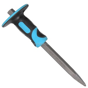 Round <strong>Chisel</strong> Metal <strong>Chisels</strong> Pointed Cold <strong>Chisel</strong> With Plastic Handle - Product Image 5