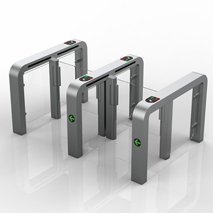 Control de acceso automático Puerta de velocidad de seguridad Barrera de torniquete oscilante Incluye tipos de barrera de brazo de caída de aleta oscilante - Product Image 5