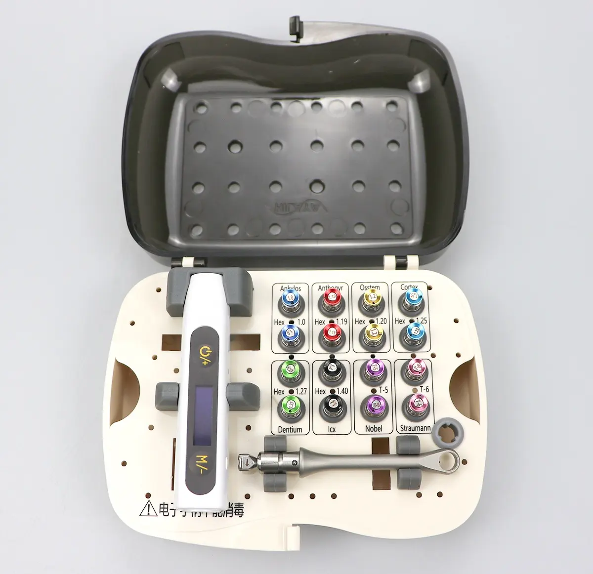 Самый популярный электрический Универсальный динамометрический ключ для зубного имплантата для стоматологического имплантата, набор инструментов для восстановления Имплантологии
