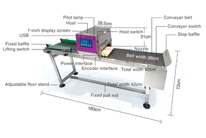 Automatischer Hochgeschwindigkeits-Eier drucker für eine effiziente Datums codierung auf Eierschalen - Product Image 3