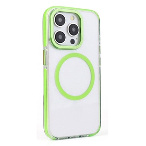 2024 yeni 16 telefon kılıfı manyetik iç çarpışma koruyucu kılıf için 12 13 Pro koruyucu Case15 Pro Max manyetik için 16 vaka - Product Image 1