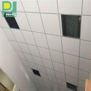 呼吸功能600X600Mm毫米石膏天花板瓷砖重量石膏天花板面板 - Product Image 2