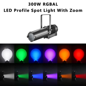 AOPU açık su geçirmez 300W LED IP65 anma Ellipsoidal RGBAL LED profil Spot ışık ile Zoom elipsoidal LED ışık - Product Image 2