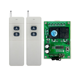 433.92 Mhz duplicatore copia codice telecomando trasmettitore Rf interruttore borsa PE sistema di allarme automazione domestica custodia in plastica 4 pulsanti - Product Image 5