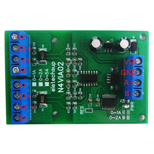 Medidores de voltaje de corriente y amperios 3 en 1 RS485 Modbus RTU, placa de medición de señal de voltaje de 0-30V, módulo de recolección de corriente 1A 2A 5A - Product Image 4