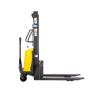 Yarı elektrikli istifleyici fabrika fiyat Walkie istifleyici 1T 2 Ton üzerinde binmek - Product Image 5