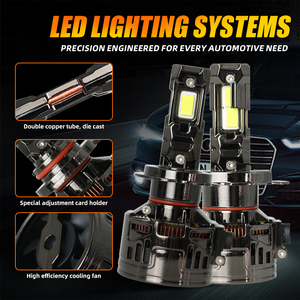 Yüksek güç 250W 21000LM LED far ampulü 9005 yayan diyot araba ışık ile 6500K renk sıcaklığı - Product Image 6