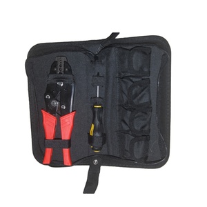 LXK-LX02H Network <strong>Tool</strong> <strong>Kit</strong> Rf Connector Cable Pliers Set Crimping <strong>Tool</strong> Rg - Product Image 1