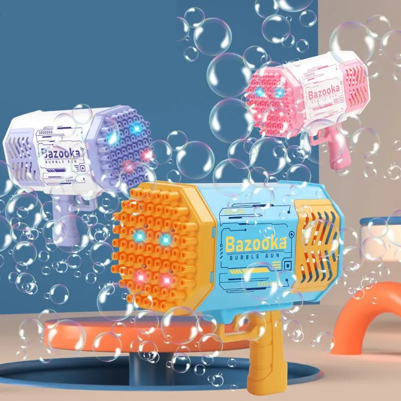 Tempo jouets fusée lanceur bulle pistolet enfant bulle pistolet électrique jouet pour enfants