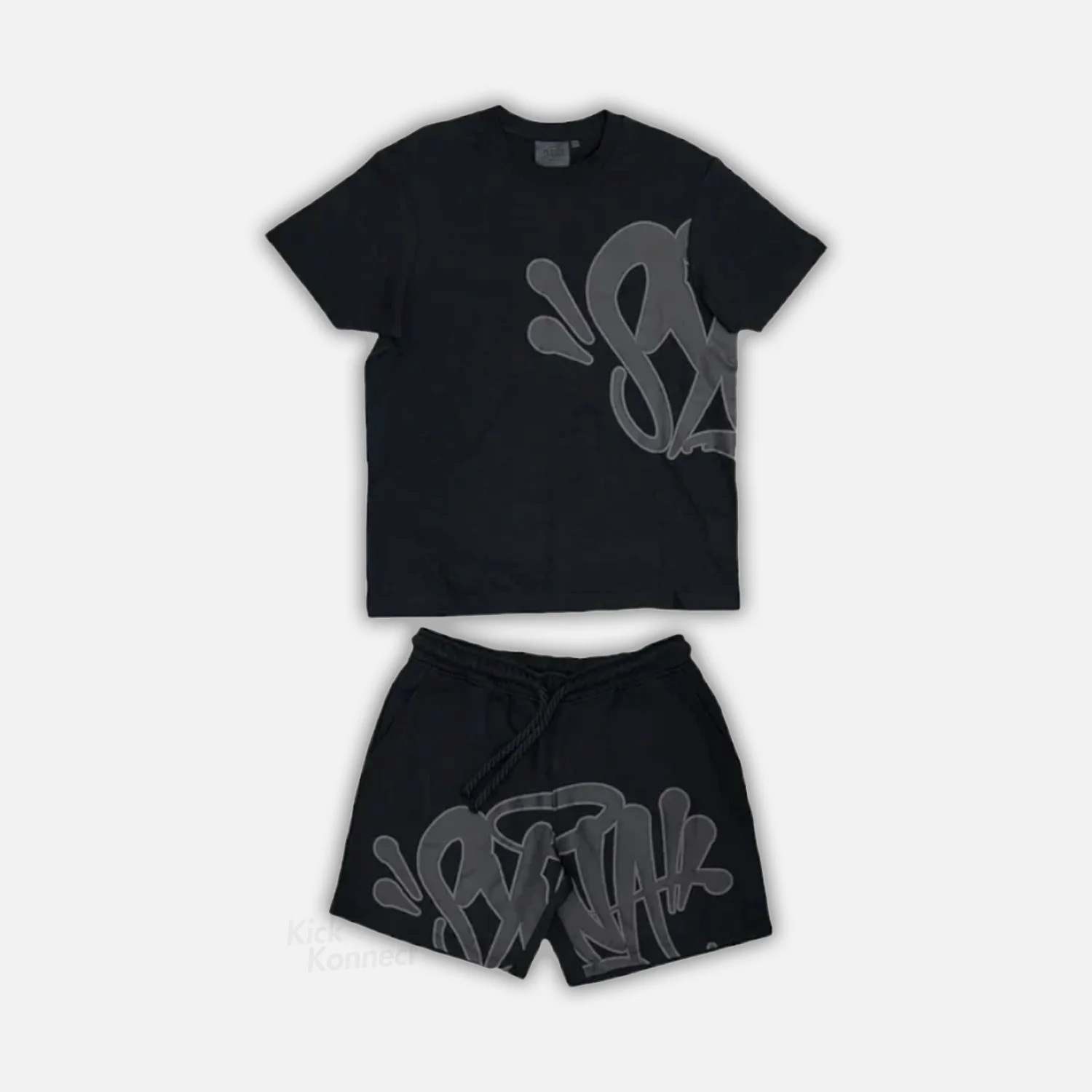 Black Grey Print