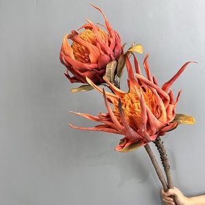 New <strong>Design</strong> PE Leaves Foam Floral Artificial Handmade Flowers EVA <strong>Protea</strong> Flowers for Home Decor - Product Image 6