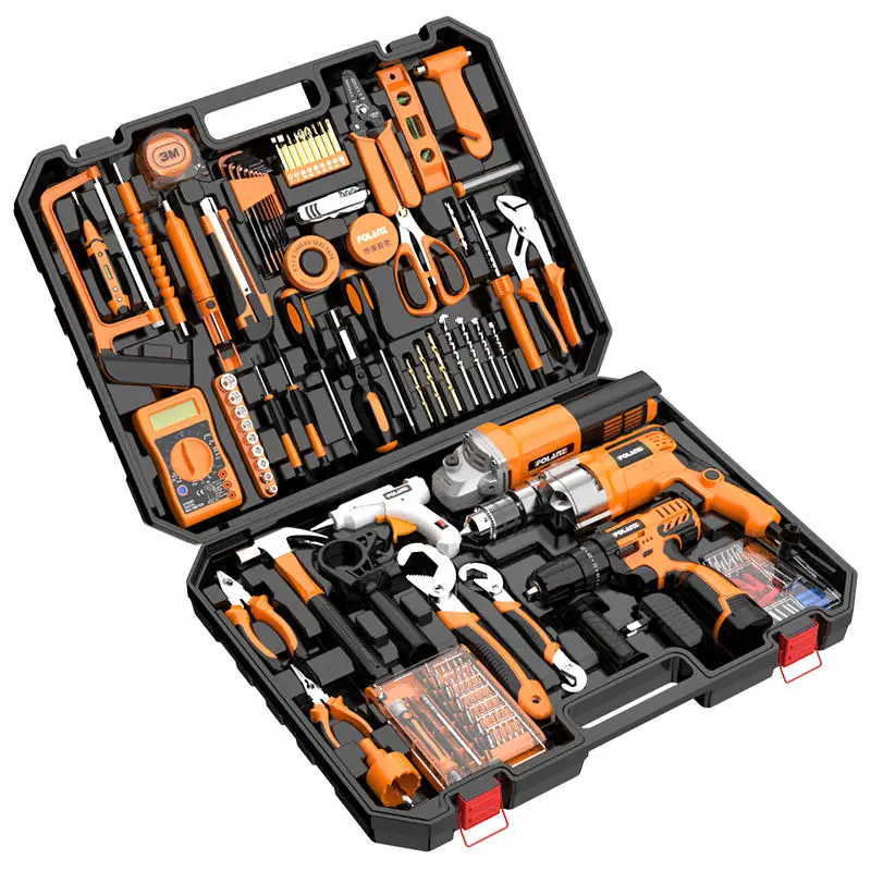 Marca OEM Professional conjunto de ferramentas caixa de ferramentas de poder massa organizador ferramenta brocas de perfuração total