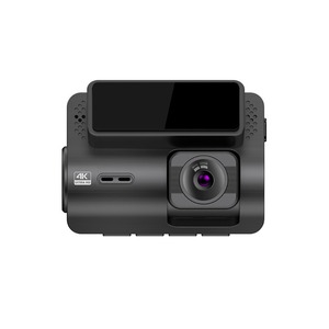 AD377 3 Canais 4k Câmera Do Traço Câmeras Do Carro DVR Mini Gravador De Vídeo Escondido Frente e Traseira Gravação Do Veículo 4K WIFI