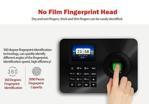<span class=keywords><strong>Fingertec</strong></span> <span class=keywords><strong>Time</strong></span> And <span class=keywords><strong>attendance</strong></span> Machine-Hệ thống sinh trắc vân tay cho văn phòng, trường học và Phần mềm theo dõi nhân viên thời gian thực - Product Image 2