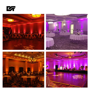BRILLIGHT <span class=keywords><strong>LED</strong></span> kablosuz katlanabilir pil Uplight 6*10W Wedding + UV Wedding pil Par işık <span class=keywords><strong>LED</strong></span> uzaktan kumanda Uplight düğün için