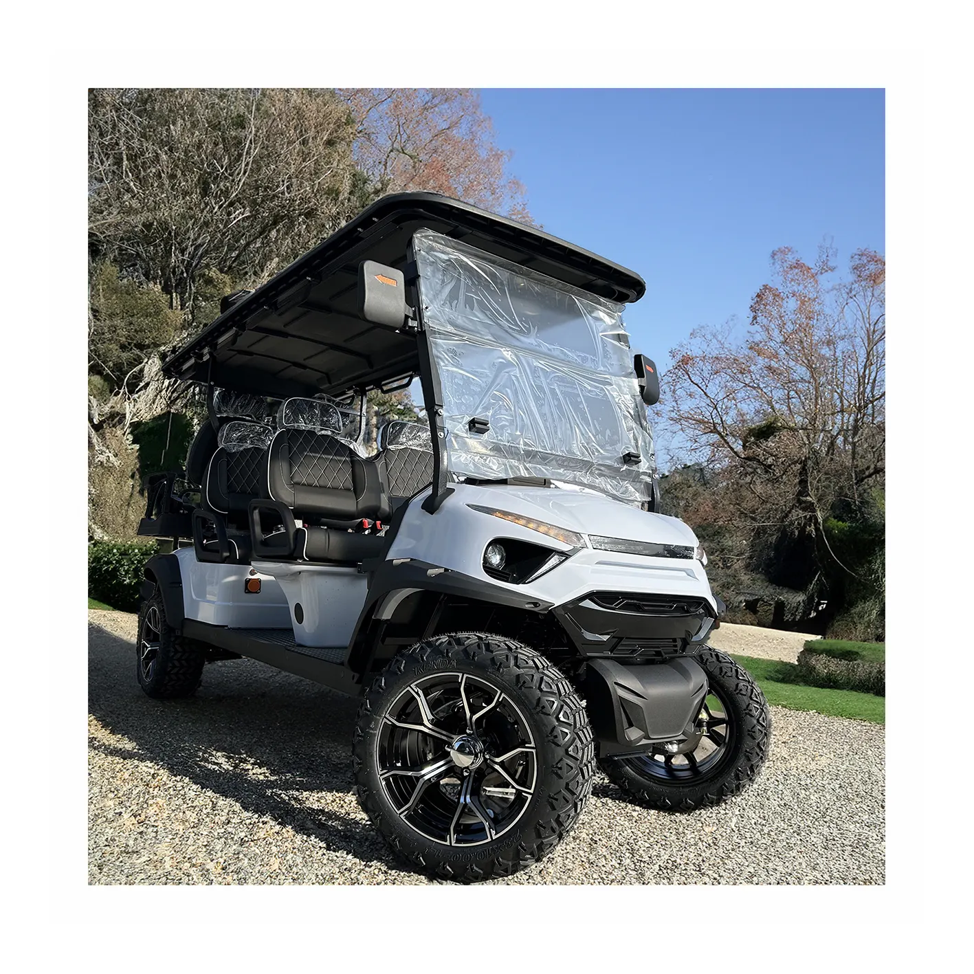 2023 top 4 passeggeri 4 posti veicolo elettrico Street Legal Golf Cart