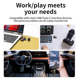 IOS USB Typ C & Micro USB Kartenleser OTG SD Speicher kartens ch reiber Tragbarer Leser für IOS-Geräte - Product Image 3