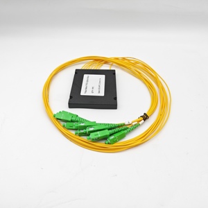 Geringer Einfügung verlust 1*8 SPS-Splitter-Anschluss Fabrik preis ABS-Box Typ 8-Wege-Glasfasernetzwerk-Splitter auf Telekommunikation ebene - Product Image 2