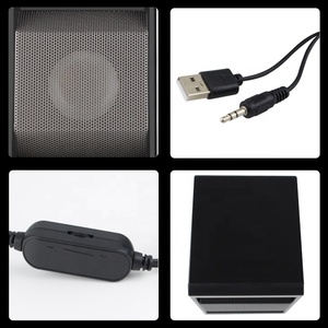 Altavoz portátil para computadora portátil con subwoofer de sonido estéreo para uso móvil - Product Image 4