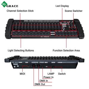 Igracelite 384B DMX контроллер сценического освещения Dmx 512 консоль - Product Image 1