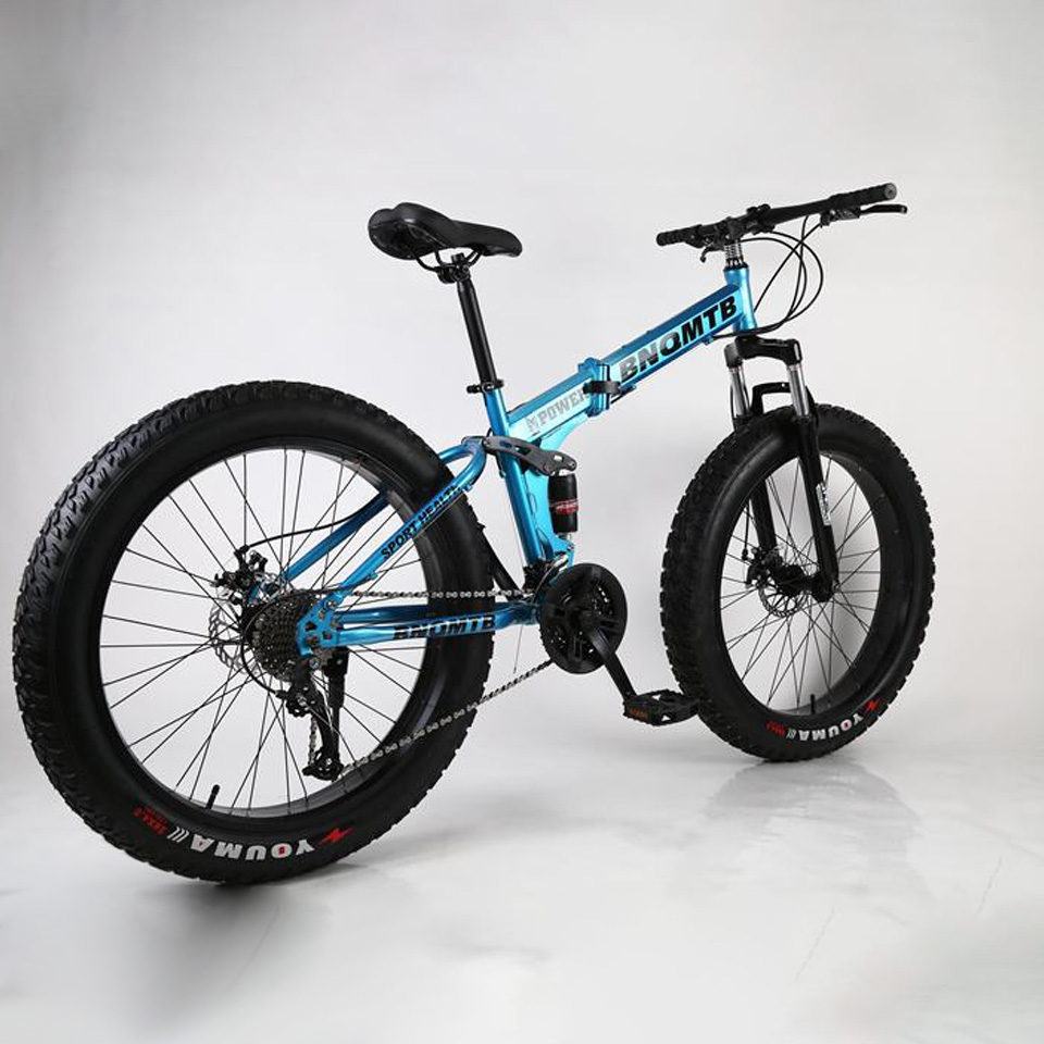 Pure blue 24-speed