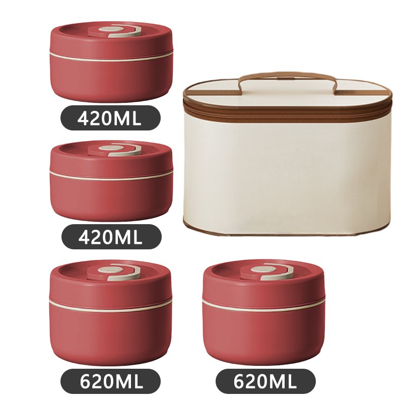 Red--Four Layer(420ML*2+620ML*2)