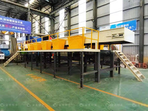 Municipal Solid Waste Sorting Line Ausrüstung City Waste Sorting System Manuelle Sortier plattform mit CE - Product Image 2