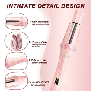 Fully Automatic Ceramic Curling Iron Electric Lazy Curling Iron with <strong>Rotating</strong> Big <strong>Waves</strong> Hair Curler - Product Image 6