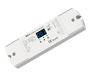 SKYDANCE DS-L DMX512 SPI декодер DMX контроллер для rgb rgbw пиксельные светодиодные полосы - Product Image 1