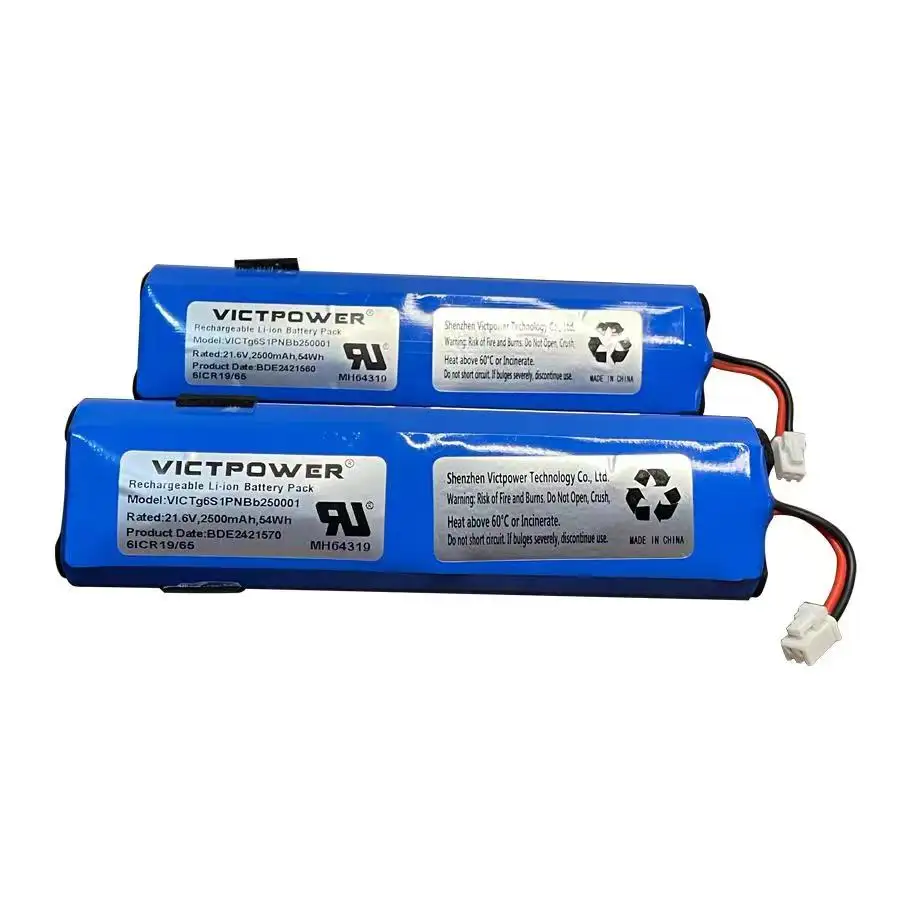 Paquete de batería de iones de litio One Energy Custom 18650 21,6 V 2000mAh 2500mAh 6S1P para pistola Fascia