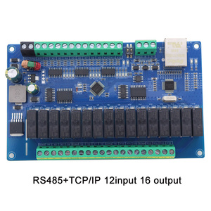 12 <strong>Digit</strong> <strong>Inputs</strong> 16 Relay Output RS485+Ethernet <strong>Modbus</strong> RTU TCP Relay IO Control <strong>Module</strong> 16 Channel Relay IO Board