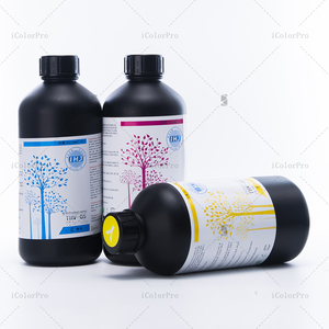High Quality Original UV LED Ink 1000ml From Japan Sakata Round Bottle UV Curing Ink Digital Printer UV Ink - Product Image 6