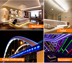 60led กับ IR ควบคุมระยะไกล IP67กันน้ำกลางแจ้งใช้ที่มีความยืดหยุ่นแสง RGB 50เมตร100เมตรชุด220โวลต์ RGB นำแถบ - Product Image 5