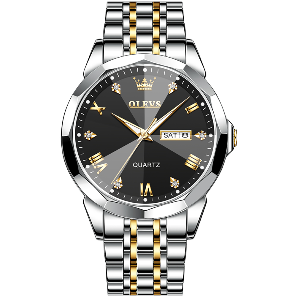 Men-Silver Gold Black