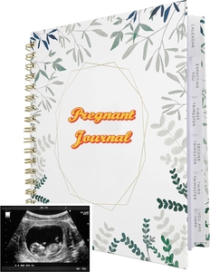 完全可定制的8.5x11英寸全彩60页婴儿纪念品书怀孕日记记忆书 - Product Image 2